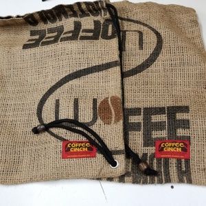 Bundle of 2 Coffee Cinch Bag